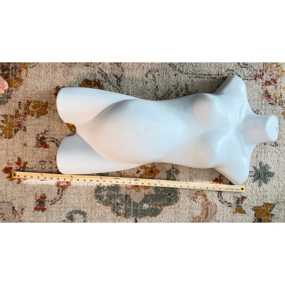 Women's Unbranded White Pregnant Mannequin Torso One Size - Picture 9 of 9
